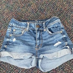 American eagle denim shorts